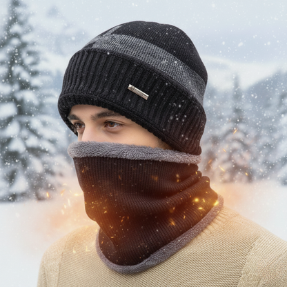 Zimowy Set: Czapka & Komin