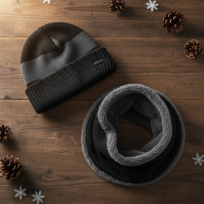 Zimowy Set: Czapka & Komin